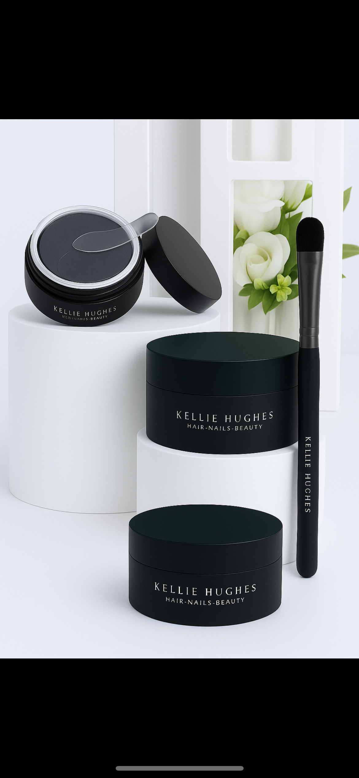 Eye Mask & Delicate Eye Brush