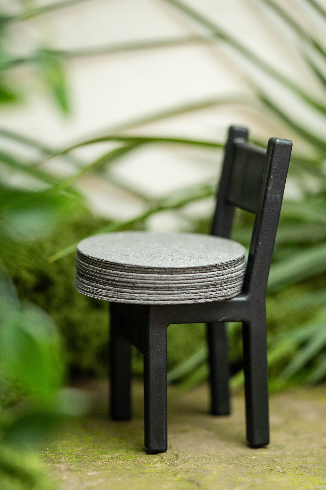 Black, Exfoliating, Reusable Sponges (20).