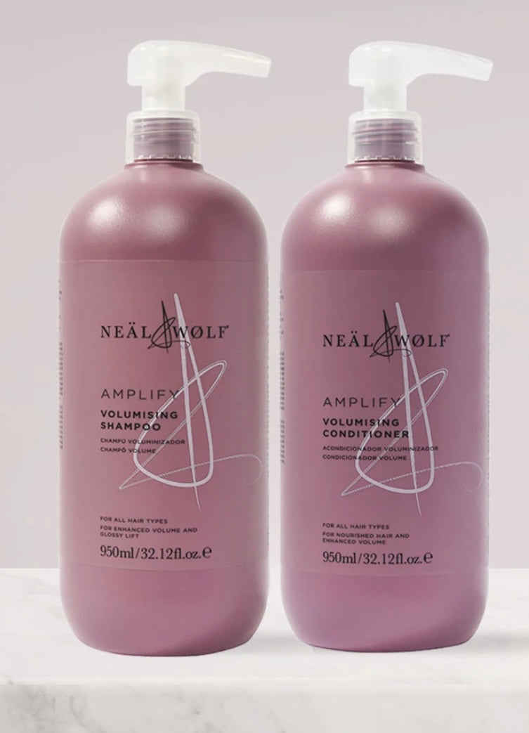Neal & Wolf Amplify Body & Soul Volumising Shampoo Conditioner Duo 950ml