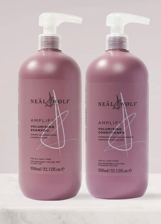 Neal & Wolf Amplify Body & Soul Volumising Shampoo Conditioner Duo 950ml