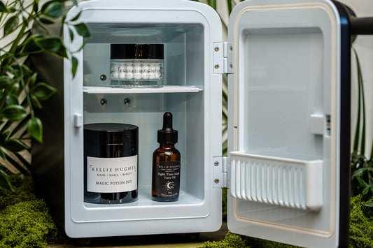 Kellie Hughes Skincare Storage